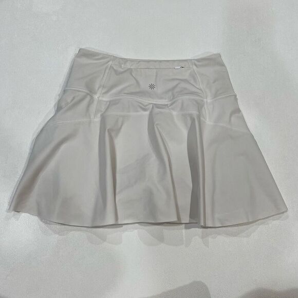 Athleta Ace Tennis Skort White 13.5” Size XS Athletic Running Golf Skirt - Picture 2 of 9